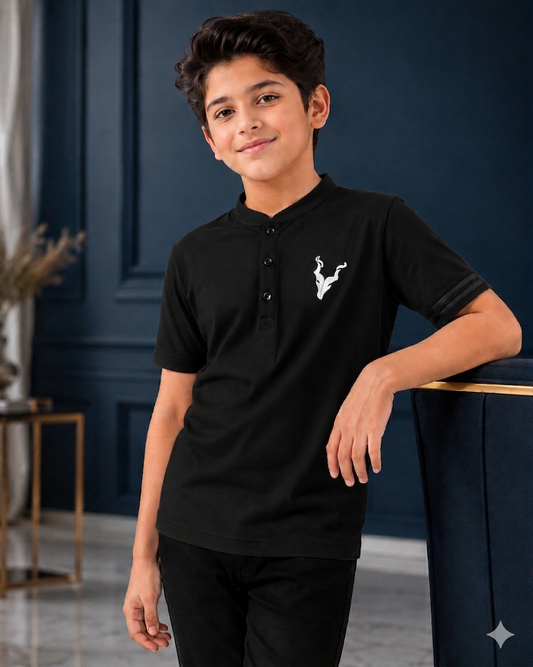 Boys Premium Quality Collar T-Shirt ✨