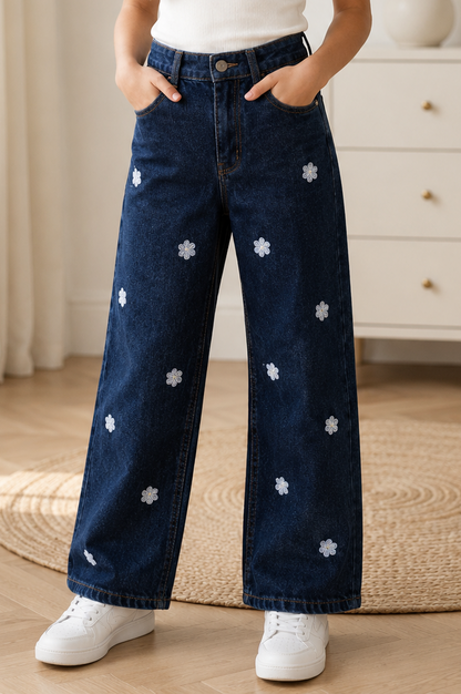 Soft Comfort Embroidered DNM Pant 💖