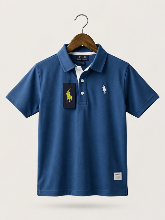 Kids Premium Classic Polo T-shirt