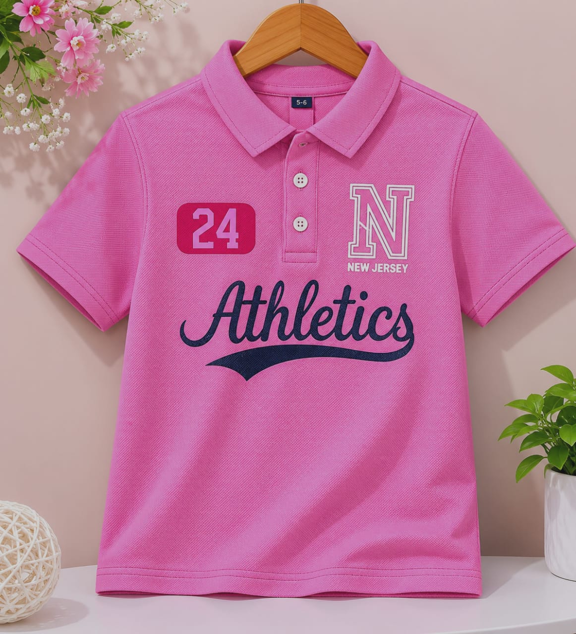 Athletic Pique Polo Shirt