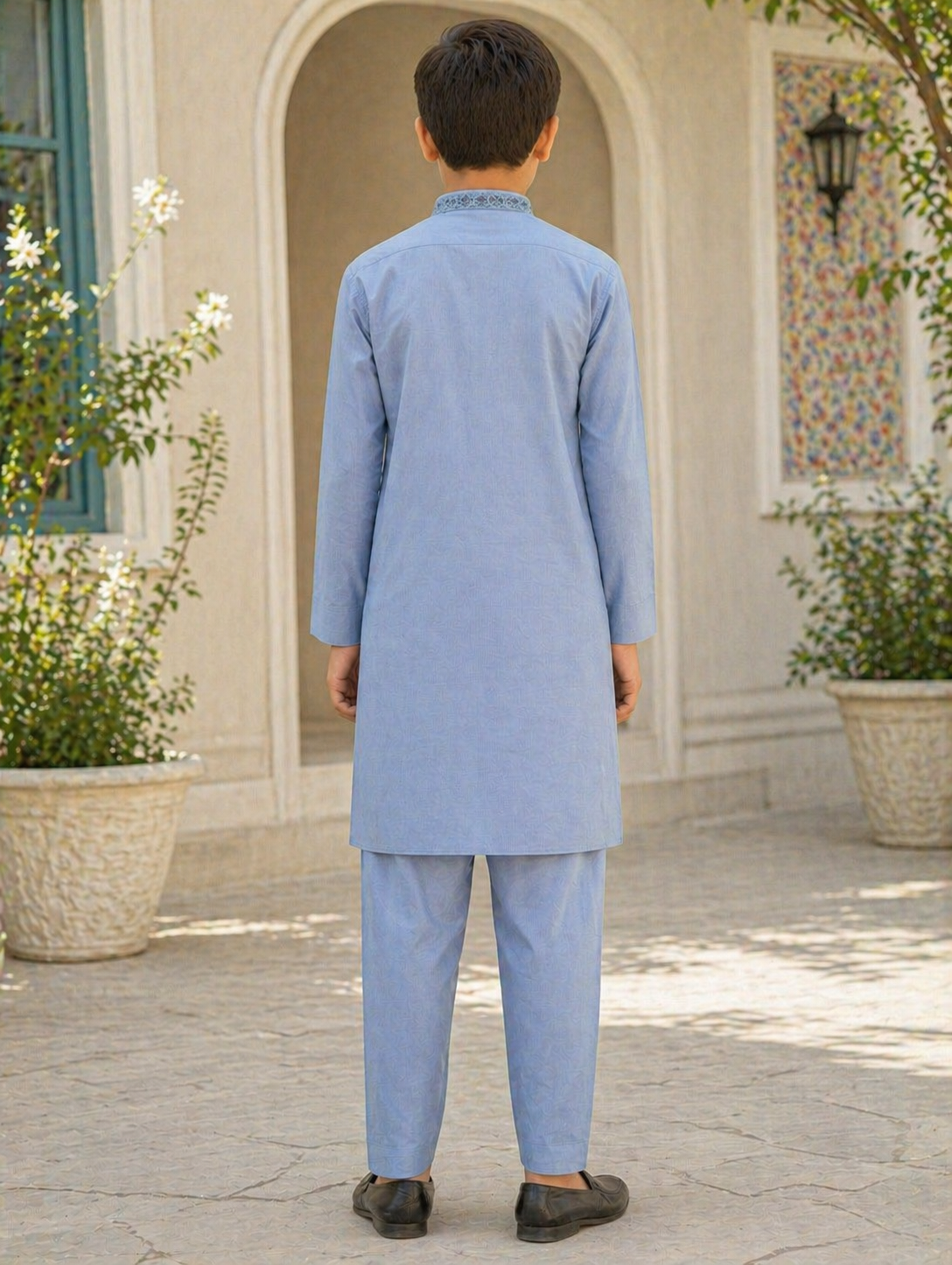 Sky Elegance Boys Kurta Shalwar Set
