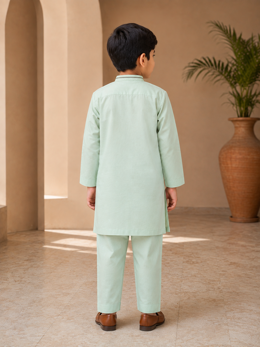 Premium Kids Embroidered Kurta Pajama Set