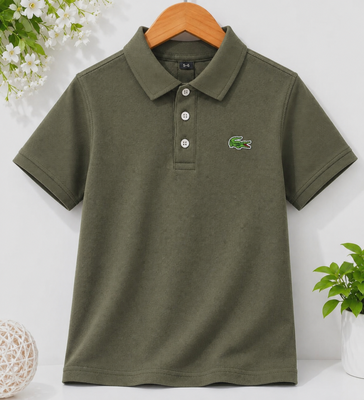 Classic Lacoste Pique Polo Shirt